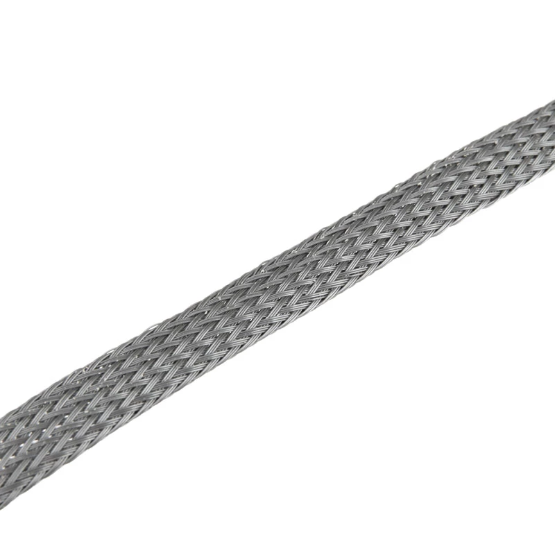 Techflex Flexo PET kaablikate 9mm - plaatinahall, 1m