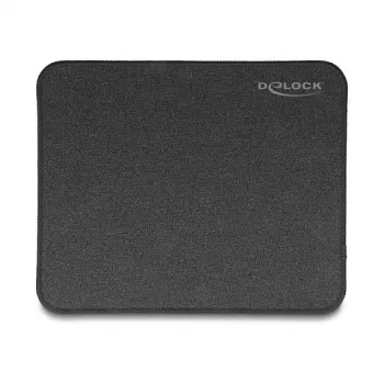 Hiirematt DeLOCK glitter-must 300x245mm Kummist Libisemiskindel
