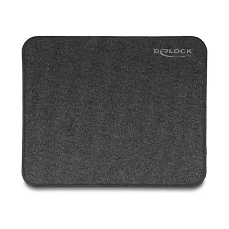 Hiirematt DeLOCK glitter-must 300x245mm Kummist Libisemiskindel