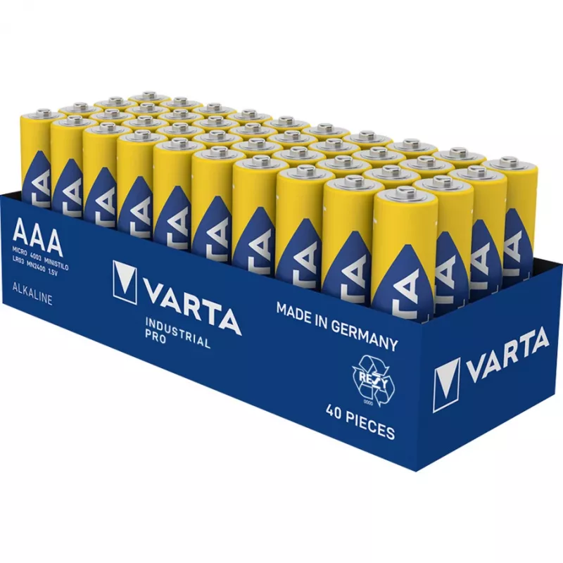 Leelispatarei Micro AAA Varta LR03 1,5 V (üksik element)