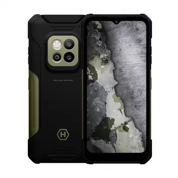 Töökindel nutitelefon MYPHONE Hammer Construction 2 5G Military Edition kahe SIM-kaardiga, veekindel