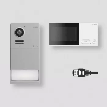 Siedle komplekt LAN MattchromIQSL-0f.Neubau (210013218-00)