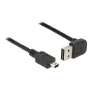 USB-kaabel DeLOCK 1m USB 2.0-A Mini-USB B-pistik Must