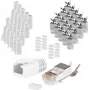 Juhtmepistik RJ-45 ShiverPeaks 72067-20W valge