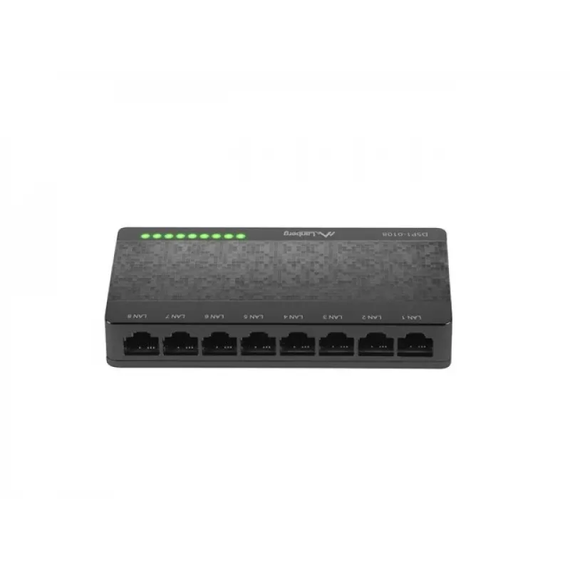 LANBERG DSP1-0108 Lanberg Switch DSP1-0108 8-Port 100MB/S Desktop