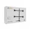 LCD-kinnitus SBOX LCD-F048-2 17–32-tollistele ekraanidele, toetab 4×9 kg, VESA 100×100
