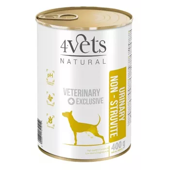 Märg koeratoit 4vets Natural Urinary No Struvit 400 g — veterinaardieet kuseteede tervisele, kalkun