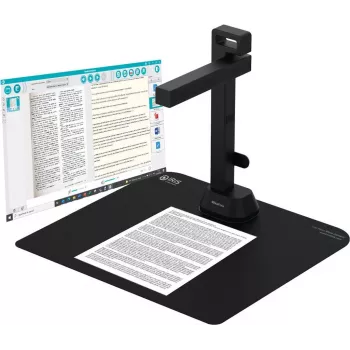 A3 dokumendiskanner I.R.I.S. 462992 — 32 MP CMOS, max skaneerimisala 420×297 mm, 4608×3456 px, USB, must, 1,15 kg