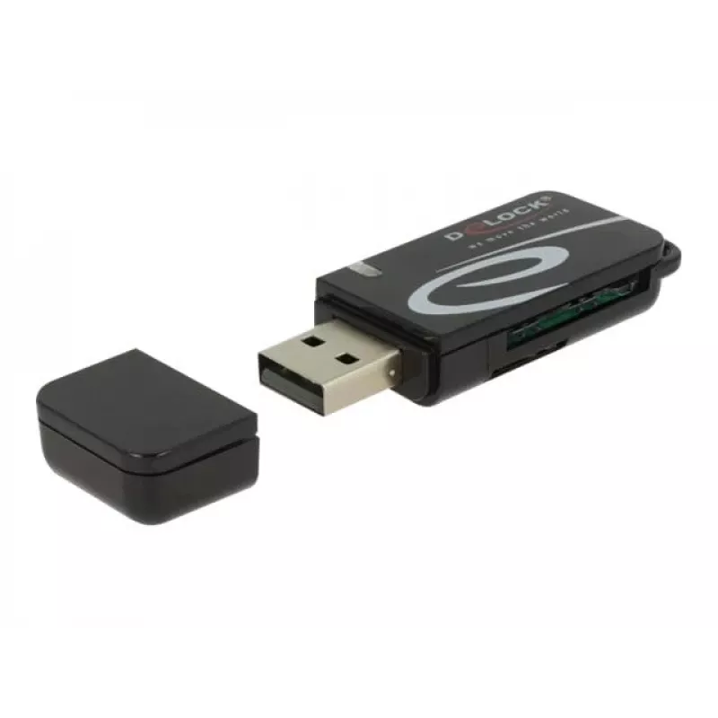 Kaardilugeja DeLOCK Mini USB 2.0 SD ja Micro SD pesaga