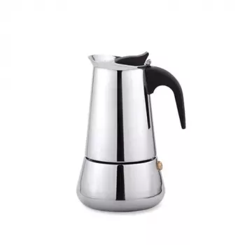 Moka pot Maestro MR-1660-9, pliidikann 6 tassi jaoks, must