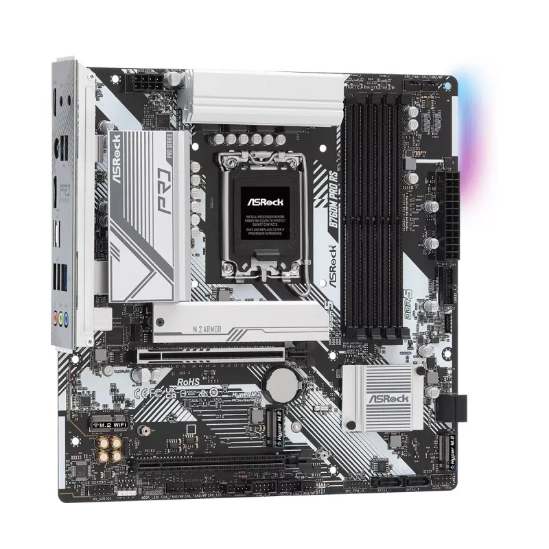 ASRock B760M Pro RS DDR5 Micro-ATX emaplaat