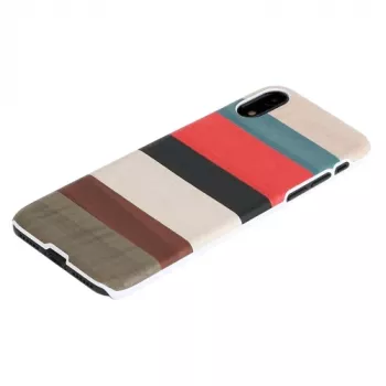 Nutitelefoni ümbris man and wood iPhone XR-ile — korallvalge kaitsev kate