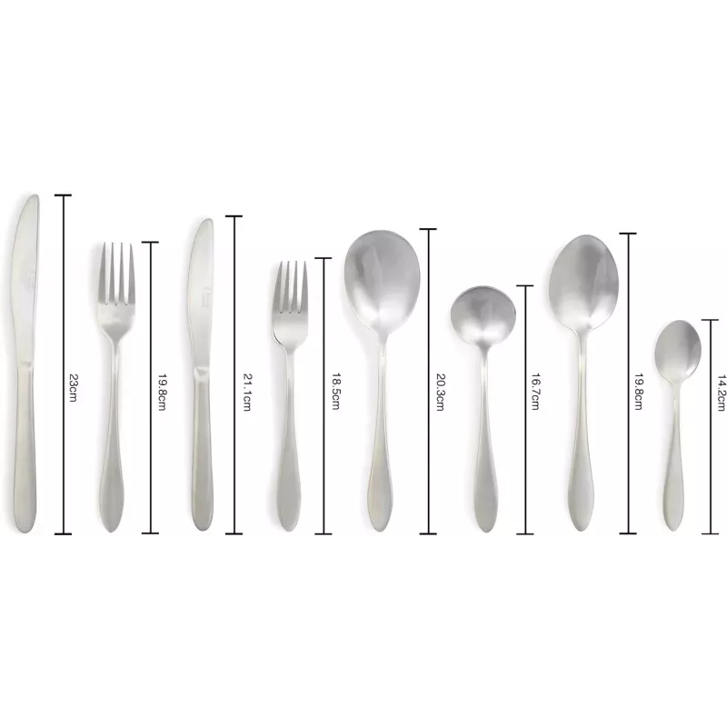 Söögiriistade komplekt Russell Hobbs RH02851EU7 44 tk roostevaba teras 18/0