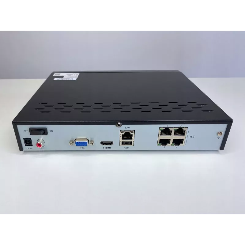 Võrgusalvesti Reolink PN01-4 PoE, 4-kanaliline NVR, H.264, PoE, HDMI, VGA, kuni 6 TB