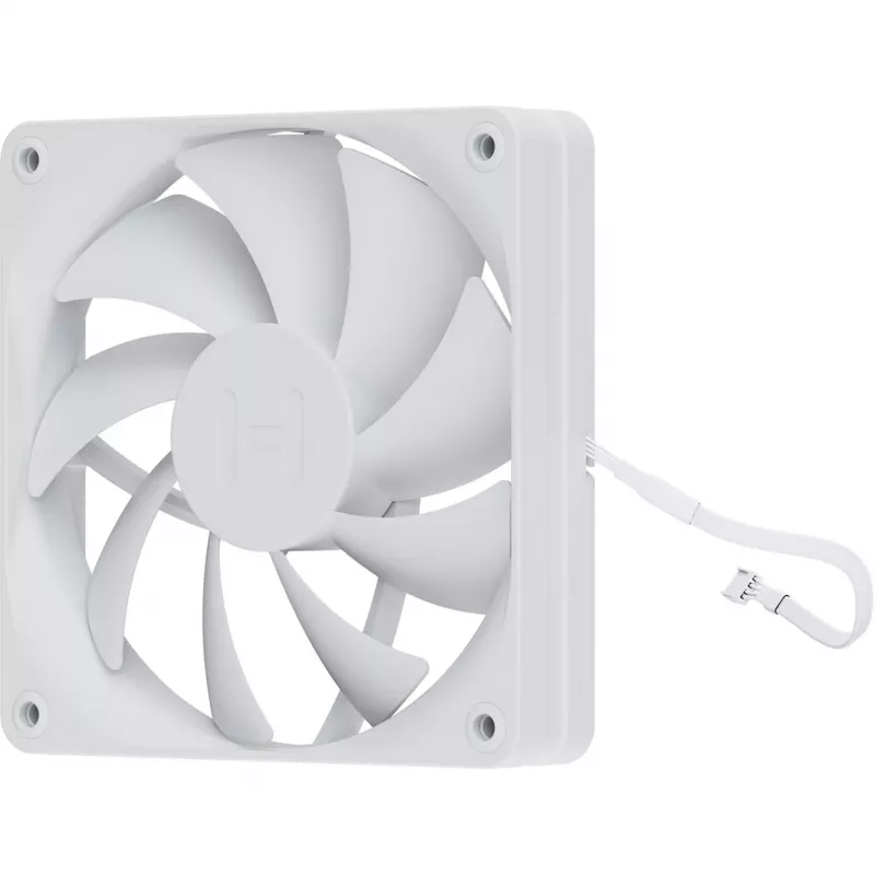 120 mm korpuse ventilaatorid HYTE FA12 valge 4-pakk — 120 mm, valge, mudel FA12