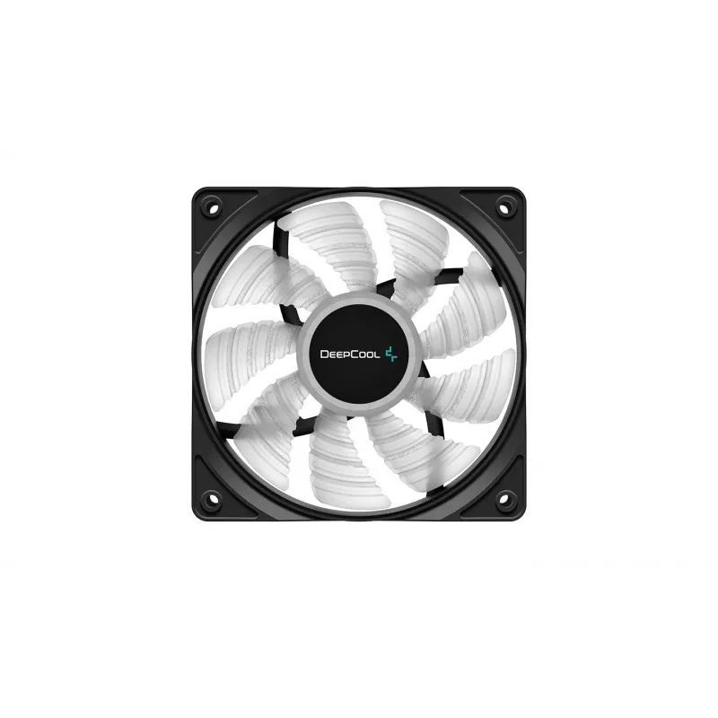 DeepCool RF120B Arvuti korpuse ventilaator 12 cm Must, poolläbipaistev 1 tk