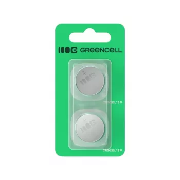 Nööppatarei roheline Cell Greencell Blister 2x CR2032 3V 220mAh