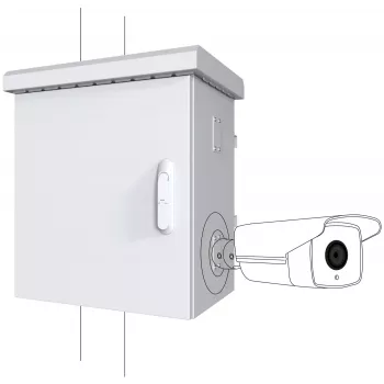 Lanview RCCTV004 rack kapid 0U Valge
