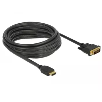 Video kaabliadapter DeLOCK 85656 5 m HDMI Type A DVI Must