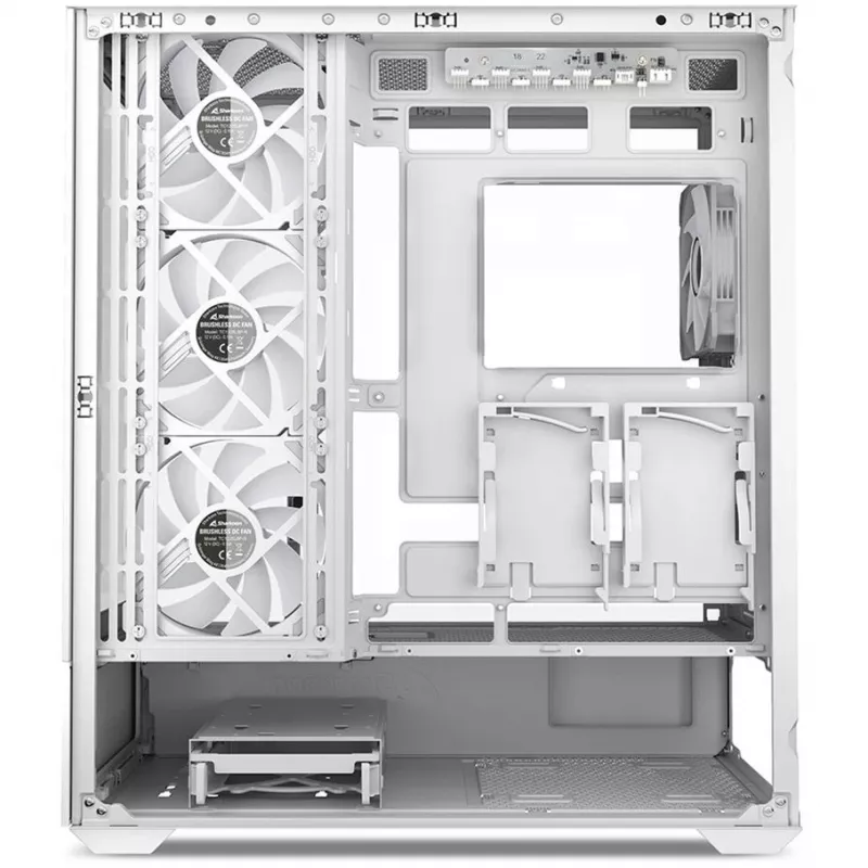 PC korpus Sharkoon AK6 RGB, ATX, valge