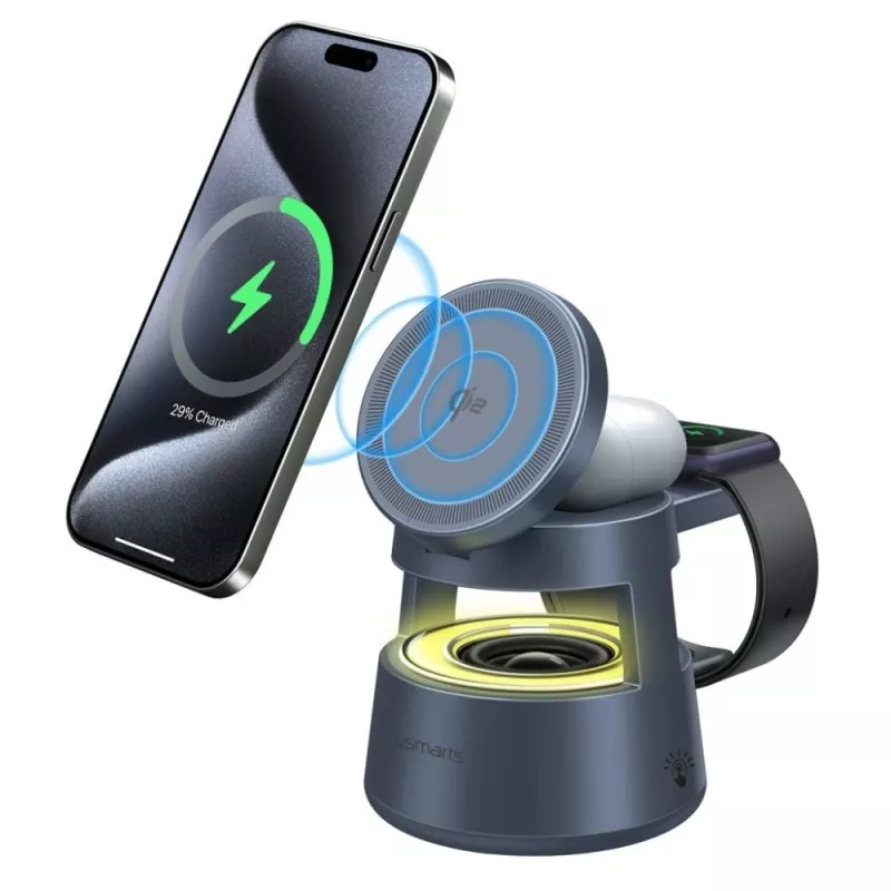 Juhtmevaba laadija 4smarts 541327 USB USB-C siseruumidesse hall