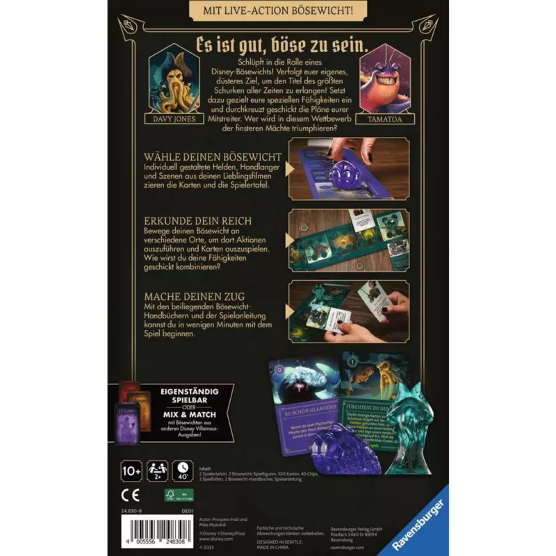 Disney Villainous - reetlikud looded, lauamängu laiendus
