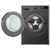 Pesumasin LG F2WR508S2M — eestlaetav, 8 kg, 1200 p/min, A-klassi tõhusus, 60×48 cm, LED-ekraan, kesköö must
