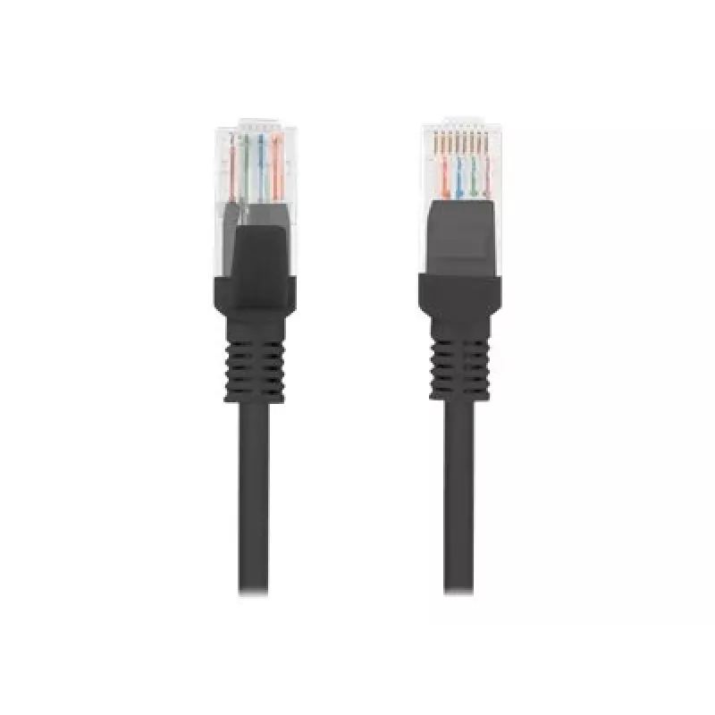 Lanberg PCU5-10CC-1000-BK võrgukaabel must 10 m Cat5e U/UTP (UTP)
