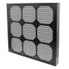 Radiator Watercool MO-RA IV 600 must — toetab 120 mm ventilaatoreid