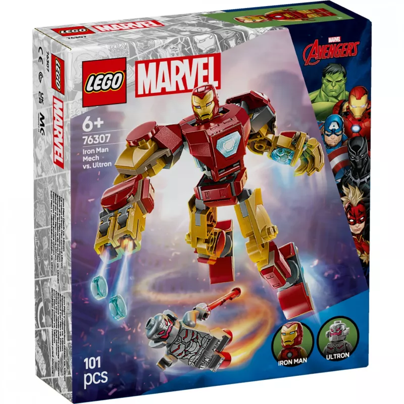 LEGO MARVEL 76307 Iron Man Mech vs. Ultron