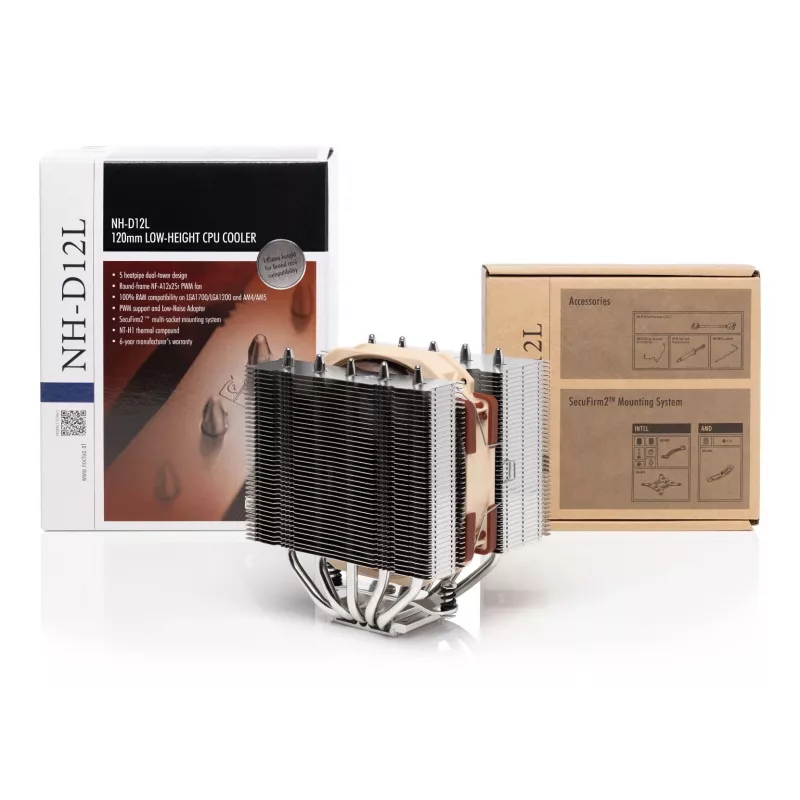 Noctua NH-D12L protsessorijahuti - 120 mm