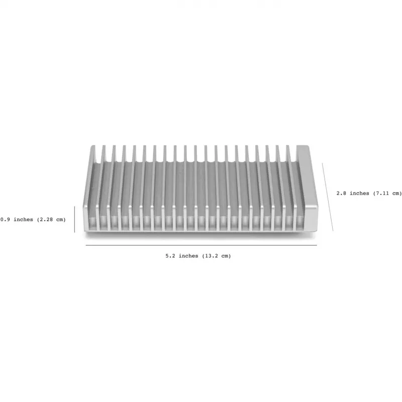 Other World Computing OWC Express 1M2 - SSD - 4TB - väline (kaasaskantav) - M.2 2280 - USB4 (USB-C-pistik) - Hõbedane (OWCUS4EXP1MT04)
