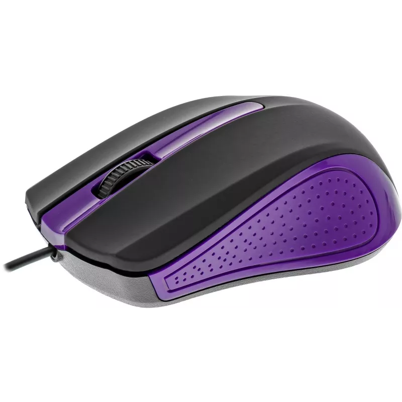 USB-juhtmega hiir, 3 nuppu, kummeeritud pind