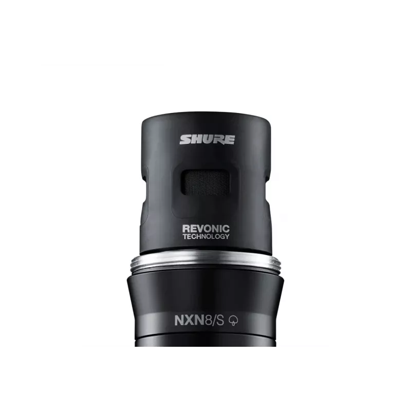 Shure Nexadyne™ 8/S - dünaamiline mikrofon, superkardioidne XLR-pistikuga, must