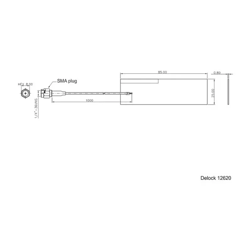 Antenn DeLOCK 12620
