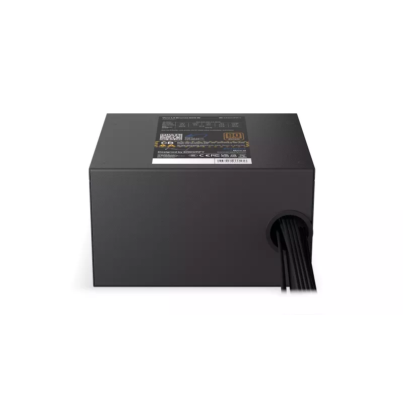Toiteplokk ENDORFY Vero L5 500 W ATX, 80 PLUS Bronze, 24-pin, 120 mm ventilaator, mittemodulaarne