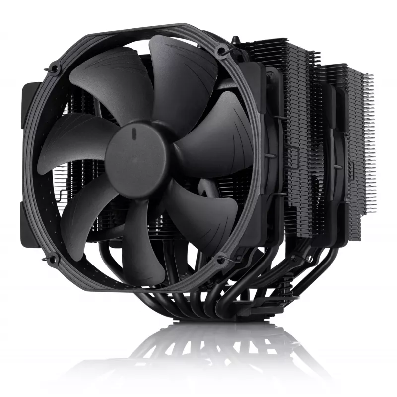 Noctua NH-D15 Chromax Pure Must CPU-jahuti kahe 140 mm ventilaatoriga