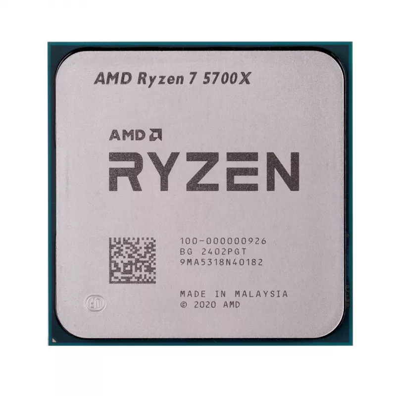 Protsessor AMD Ryzen 7 5700X 3,4 GHz 8 tuuma 32 MB L3 pesa AM4
