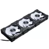 PHANTEKS D30-120 120mm ARGB korpuse ventilaatorid, must, 3-pack