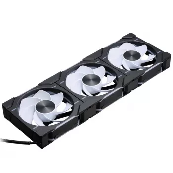 PHANTEKS D30-120 120mm ARGB korpuse ventilaatorid, must, 3-pack