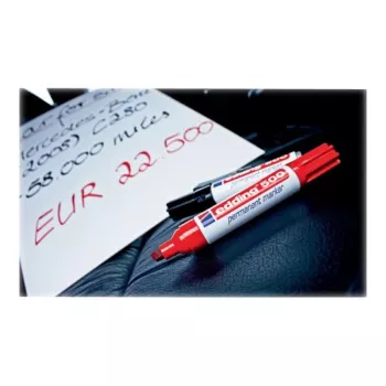 Püs marker Edding 500 peitliots punane