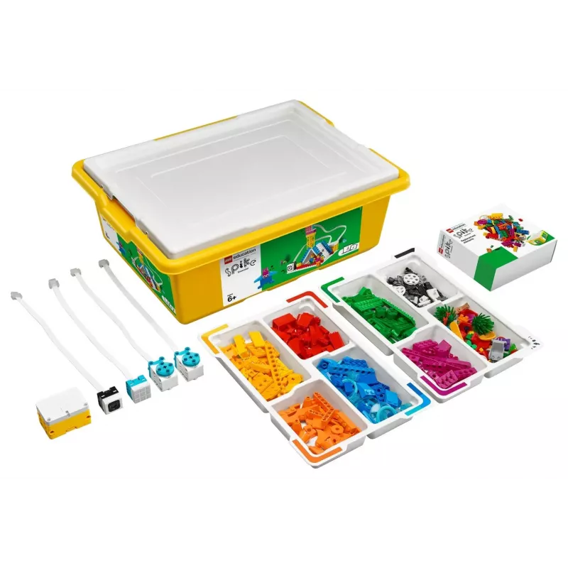 Hariduslik robootika- ja programmeerimiskomplekt LEGO Education Spike Essential Set A+ 45345 — 449 elementi, vanusele 6+