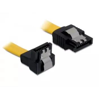 SATA-kaabel isane/isane DeLOCK 0,3 m kollane 82806
