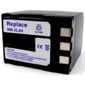 aku extra digital NB-2L24, Li-ion 7,4 V 1200 mAh Canoni kaameratele