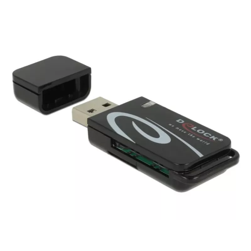 Kaardilugeja DeLOCK Mini USB 2.0 SD ja Micro SD pesaga