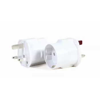 Gembird A-AC-EUFUKM-01 vahelduvvoolu toiteadapter, EU Schuko pistikupesast UK pistikule, 13 A