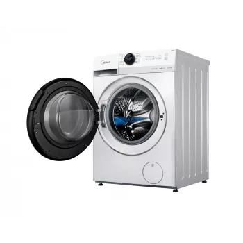 Pesumasin Midea MF200W80WB/W-HR, eestlaetav, 8 kg, 1400 p/min, LCD, aur, 60 cm lai