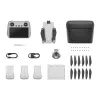 Kvadrokopter DJI Mini 3 Fly More Combo — 4 rootoriga droon, 12 MP 4K kaamera, 10 000 m ulatus, 10,55 m/s maksimaalne kiirus, 2453 mAh aku, 0,248 kg, hall