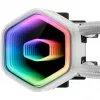 Vedel CPU jahuti Cooler Master MasterLiquid 240 Core II Valge — 240 mm, 2x 120 mm ventilaatorit (650–1750 RPM), pukslaager