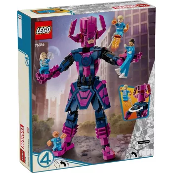 LEGO ehituskomplekt Marvel Super Heroes 76316 — Fantastiline Nelik: Galactuse minifiguuride komplekt, 427 osa, 4 minifiguuri, vanus 9+